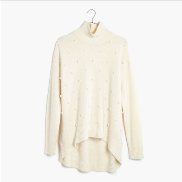 Madewell Sweaters - madewell pom pom sweater